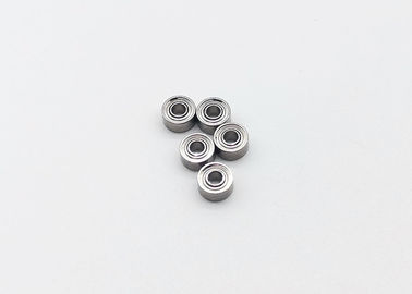 Single Row High Speed Ball Bearing Retainer Size 5*19*6mm Chrome Steel P0