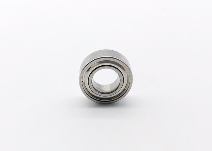Single Row High Speed Ball Bearing Retainer Size 5*19*6mm Chrome Steel P0 3