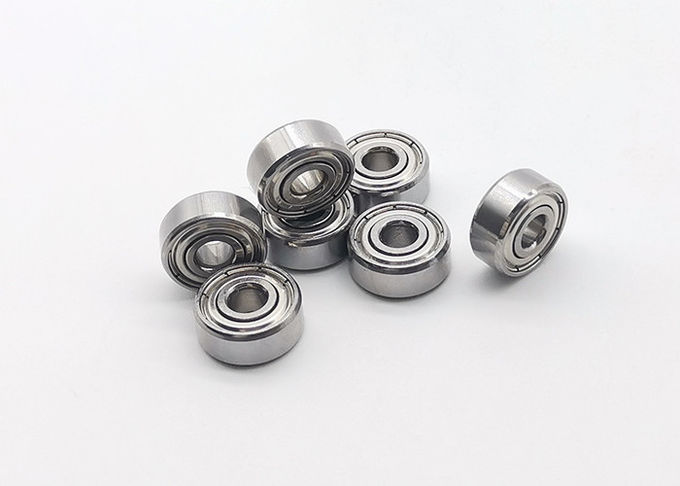 4*11*4mm Motor Micro Ball Bearings Custom Made CNC Machining Low Noise 1