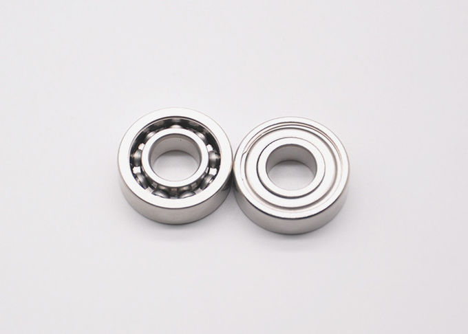 693ZZ Chrome Steel Deep Groove Ball Bearing 3*8*4mm Grease / Oil Lubrication 0