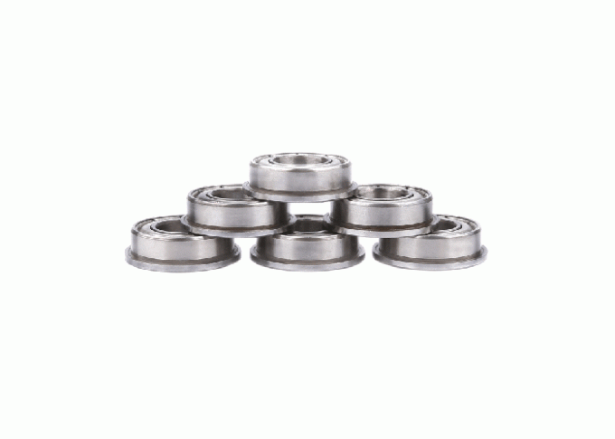 Stainless Steel Flanged Ball Bearing F688ZZ Size 8*16*5mm Anti Corrosion 0