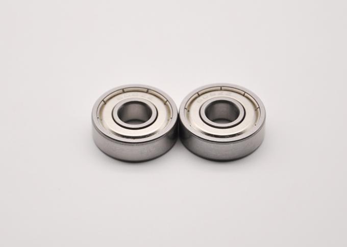 Double Shielded Small Ball Bearings , Electric Motor Bearings 609ZZ Size 9*24*7mm 1