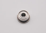 FR166ZZ Flanged Ball Bearing High Precision ABEC5 / ABEC3 Chromes Steel Stainless Steel supplier