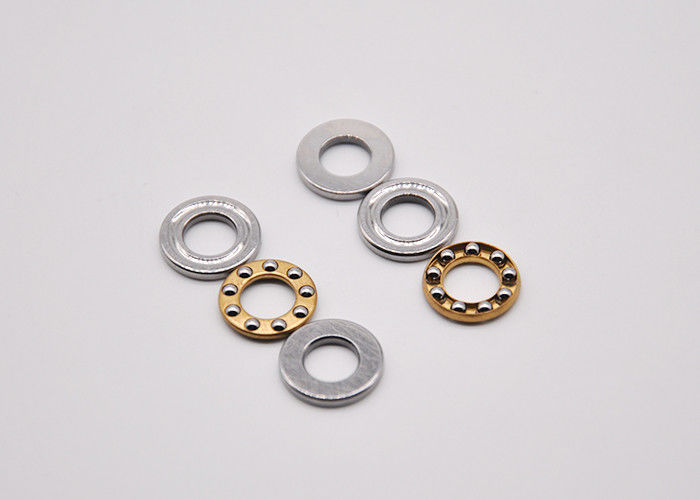 Single Direction Miniature Thrust Bearing , Small Thrust Bearings F2-6 Size 2*6*3mm supplier