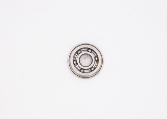ABEC-1 F604ZZ Open ZZ Flanged Ball Bearing Radial Load Direction ISO9001 1